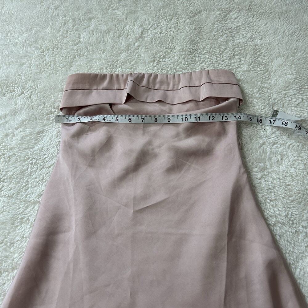 Princess Polly Phillipa Pink Strapless Mini Dress Preppy College City Glam Sz 2 - Picture 3 of 6